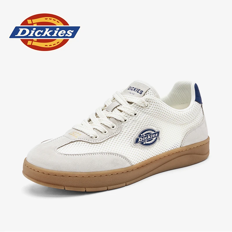 Dickies男鞋2025新款秋冬透气网面鞋板鞋男士休闲鞋子德训鞋网鞋