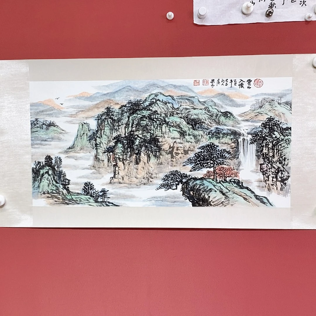 国画大风堂嫡传-侯果山老师作品路