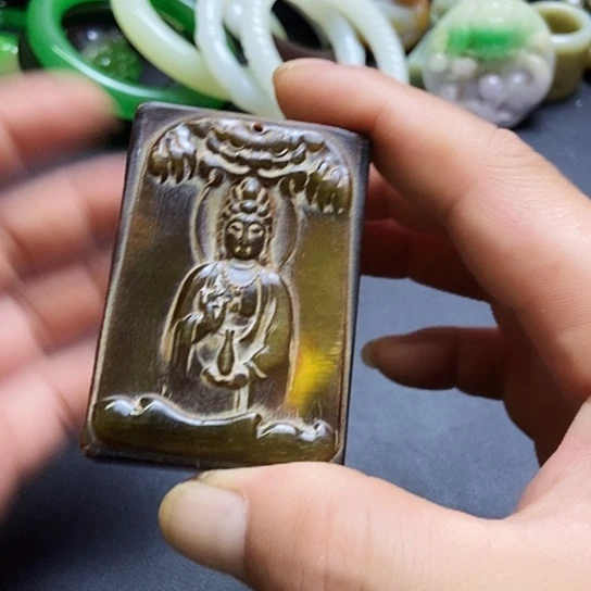 吊坠紫金钵盂菩提