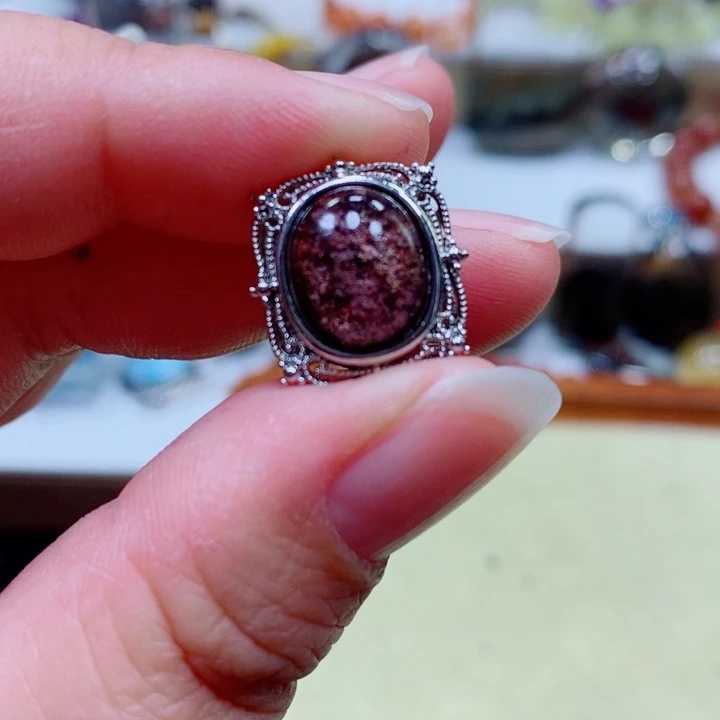 水晶戒指未镶嵌水晶