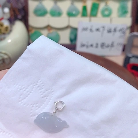 颈饰银S925镶嵌翡翠g***t