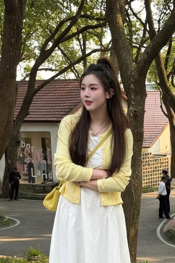 宿慕SUMU 女款针织衫 3-3 春季2025新款时尚百搭针织开衫M000LV