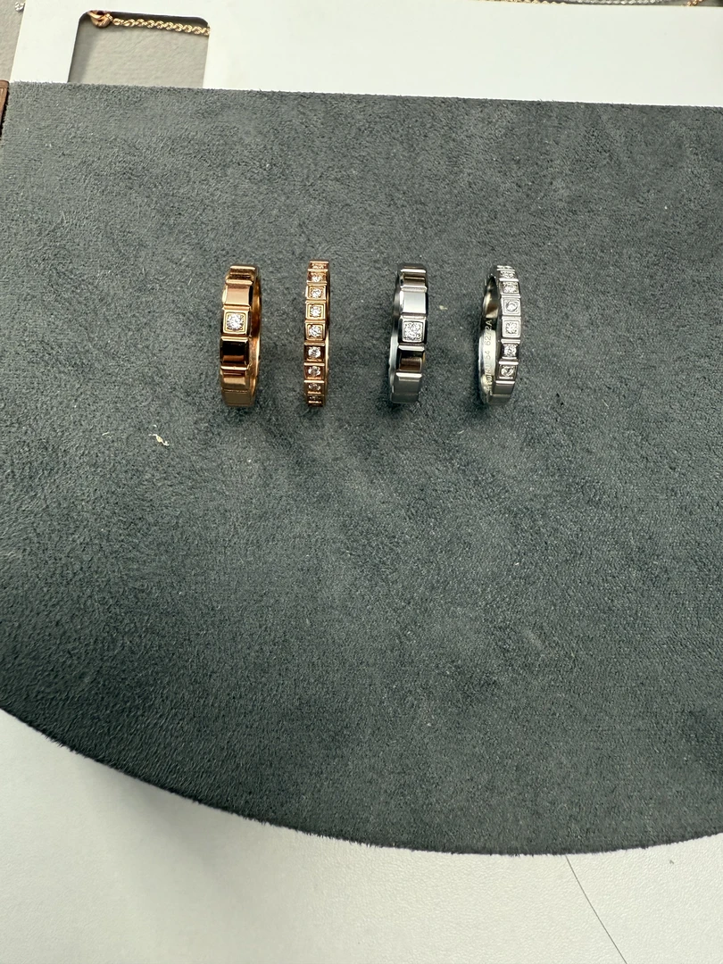 合金戒指 V金高版本戒指 小冰块戒指 099