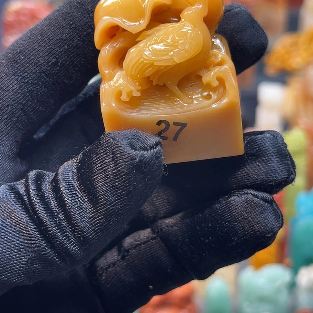 寿山石印石古****）包邮包刻27