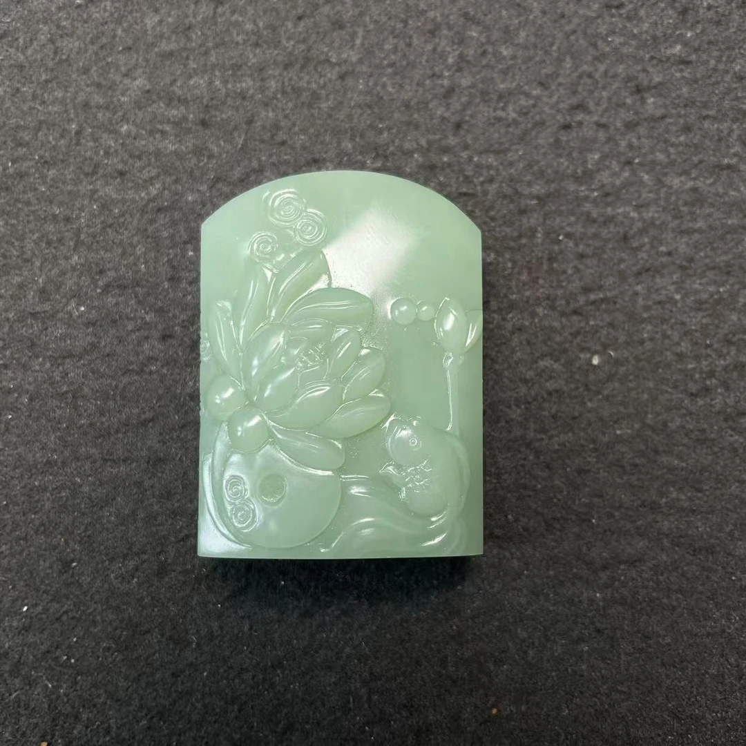 lot1407 和田玉挂件/北京世纪