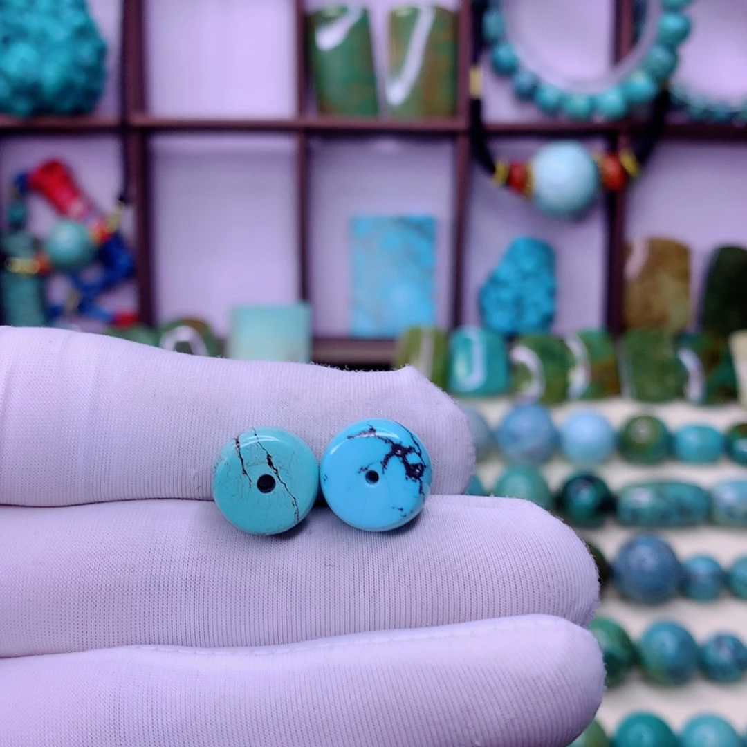 用***8绿松石未镶嵌原矿绿松石