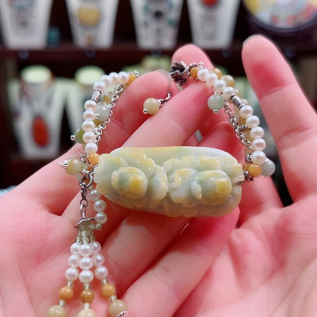 未镶嵌手链翡翠手链