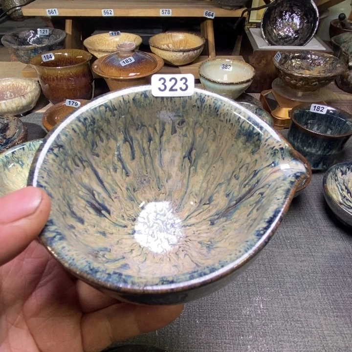 茶盏子**子纯手工建盏323号