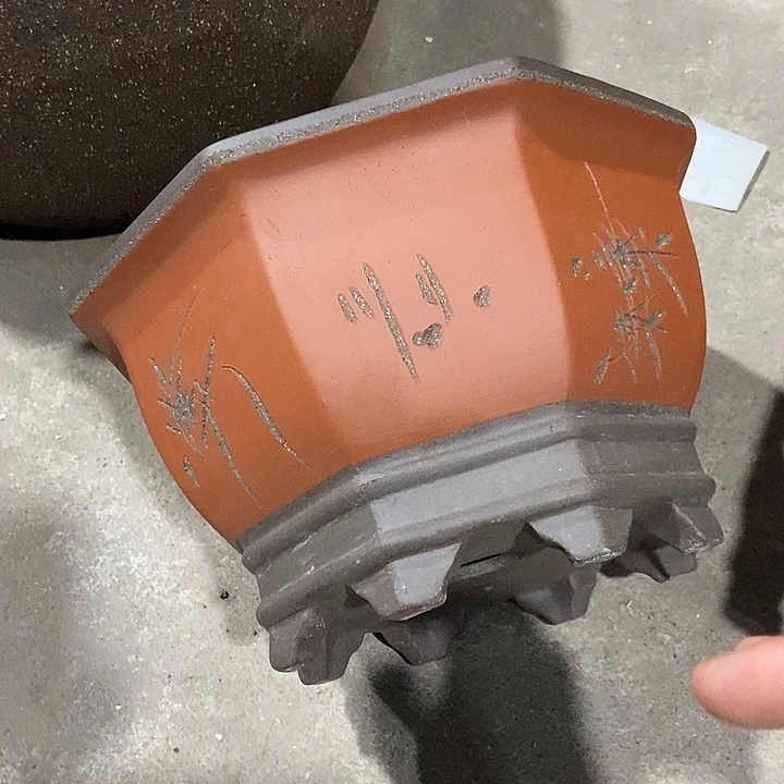 紫砂花盆27后和花盆花盆花盆