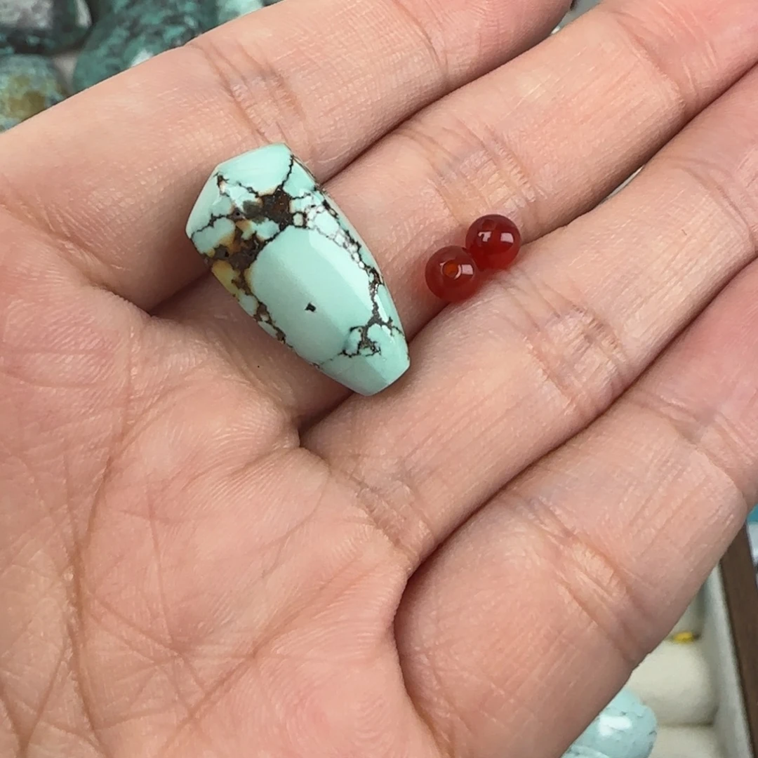 琢***光南红玛瑙未镶嵌配饰