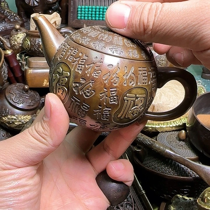 铜器办公室茶室摆件