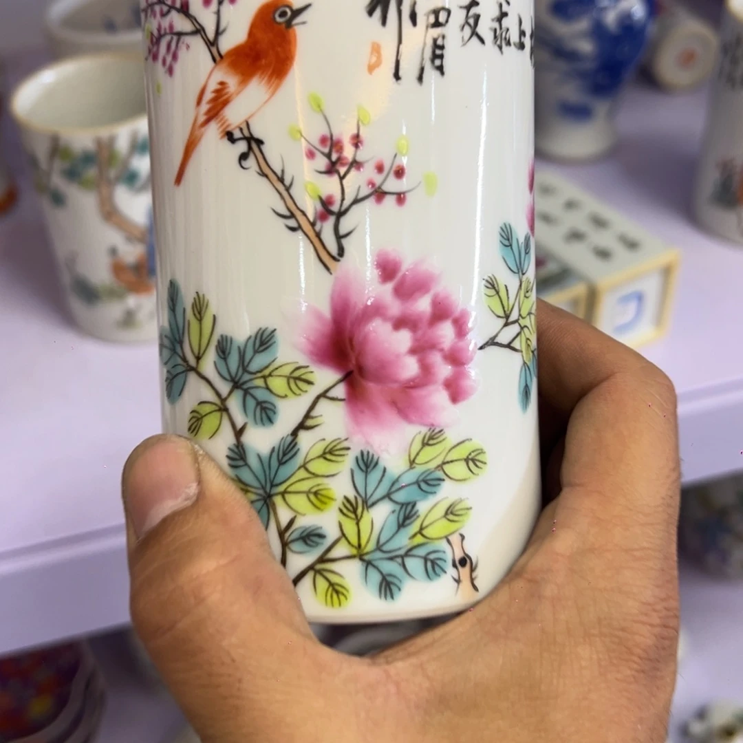 象***者瓷片瓷器摆件、茶室雅器