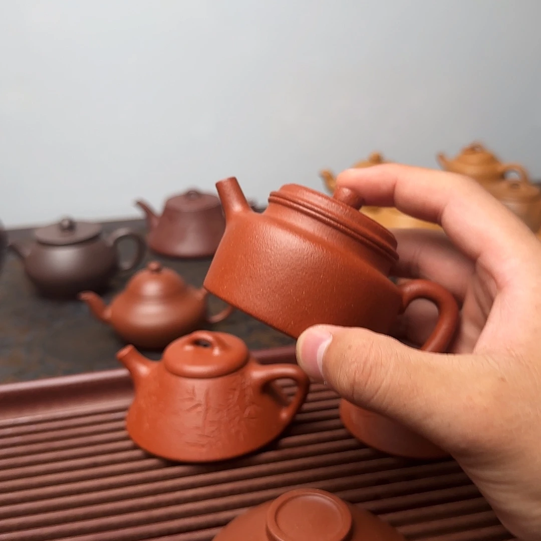 J***r茶壶紫砂纯红降坡小刚炮130cc