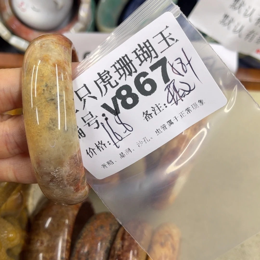 冉***然硅化珊瑚（珊瑚玉）未镶嵌h