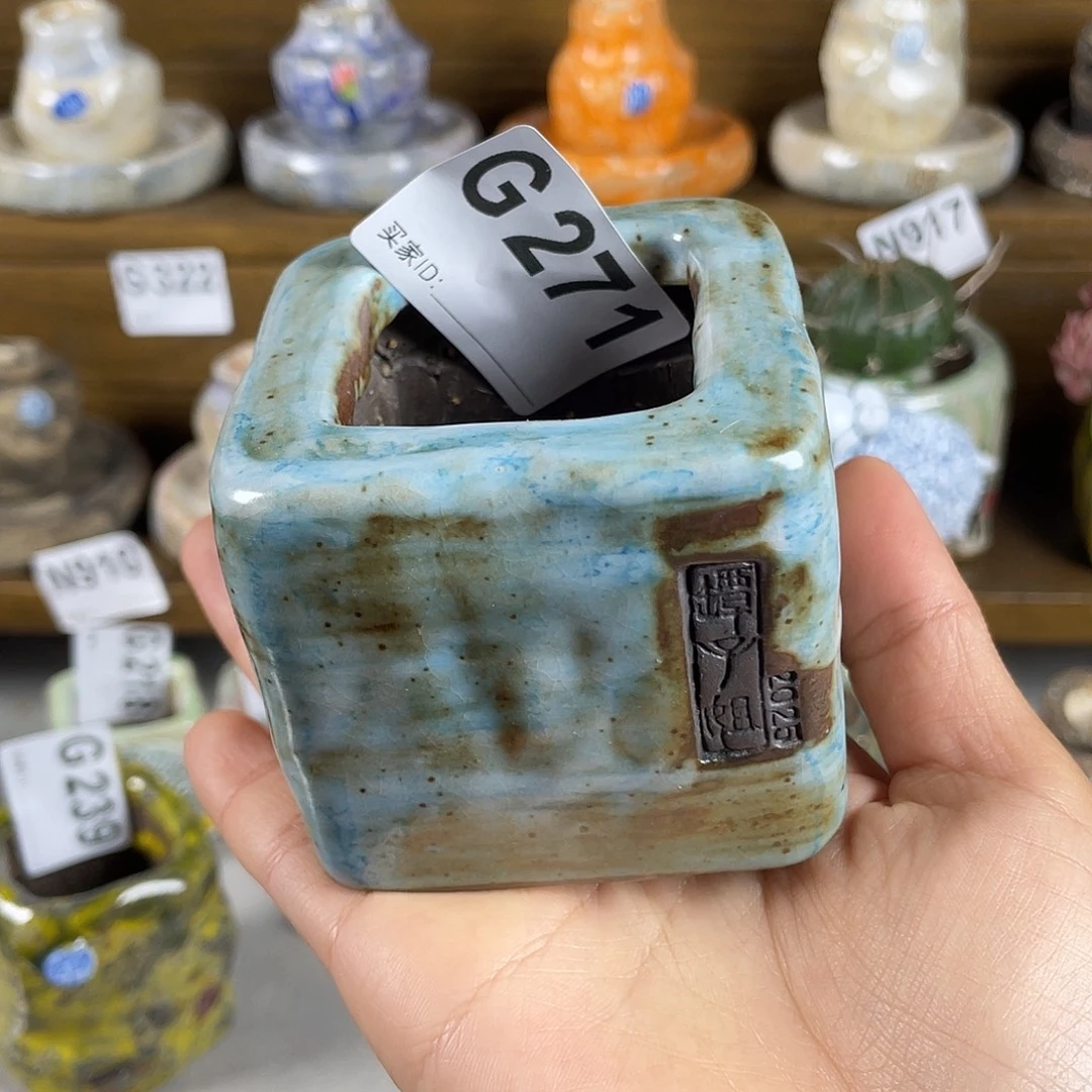 坛子姐花盆  方糖小号 内口4百搭