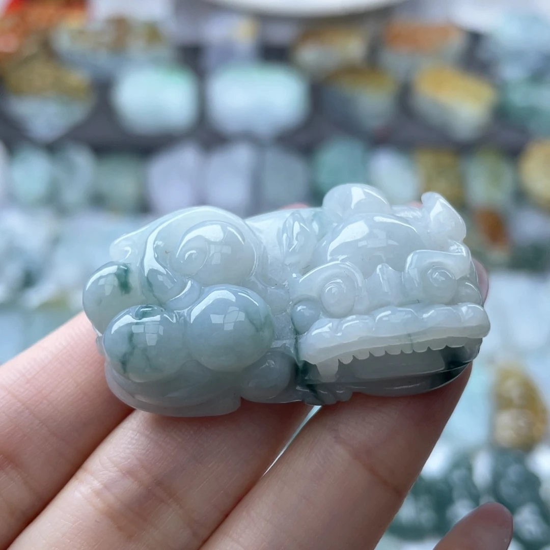 颈饰未镶嵌翡翠貔貅25