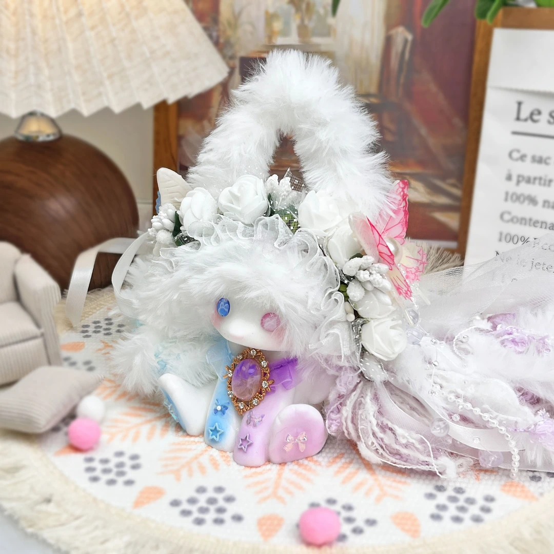 灵动手作-花雾-原创设计精致兔伴手礼生日礼物手办限定情人节礼物