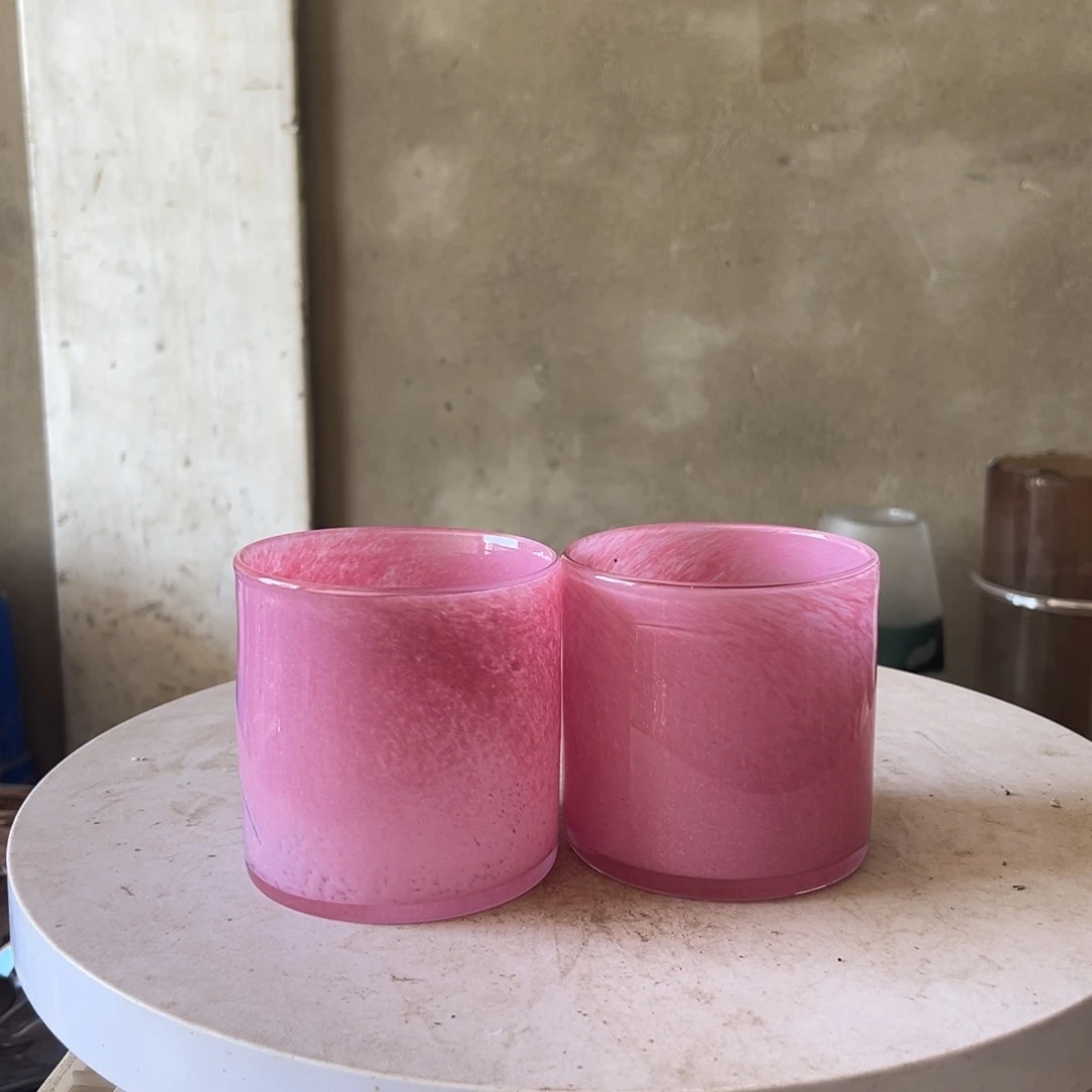 弘扬琉璃花器微瑕高度10