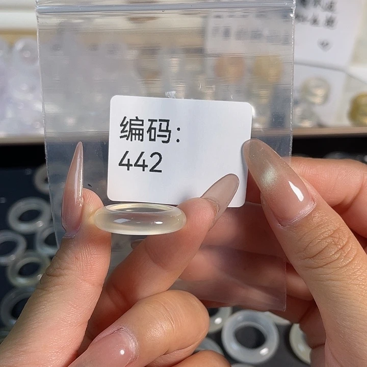 玛瑙/玉髓未镶嵌戒指442港12
