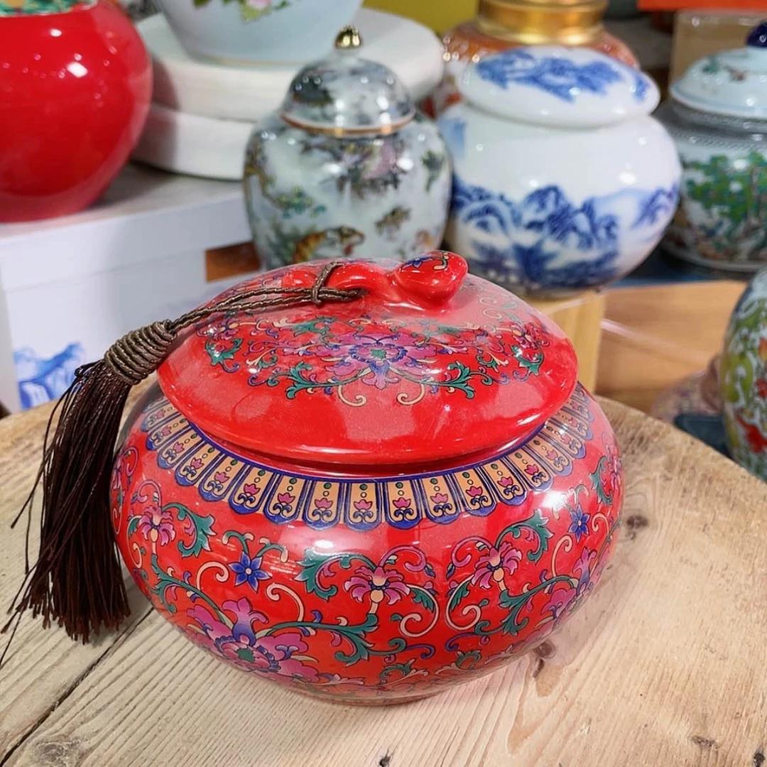 【闪购商品】罐陶瓷茶叶罐密封罐