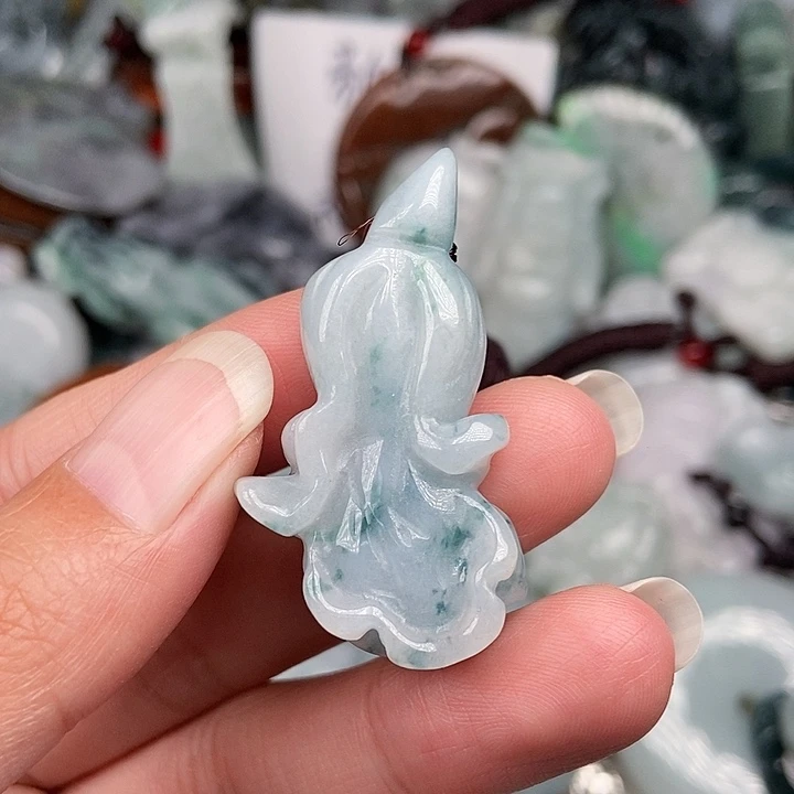 颈饰未镶嵌翡翠翡翠