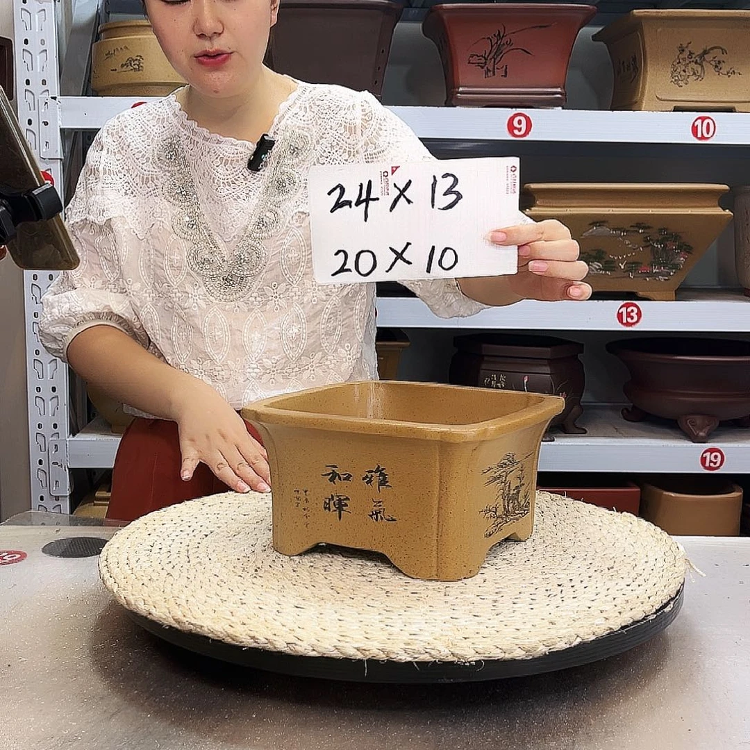 紫砂花盆紫砂花盆