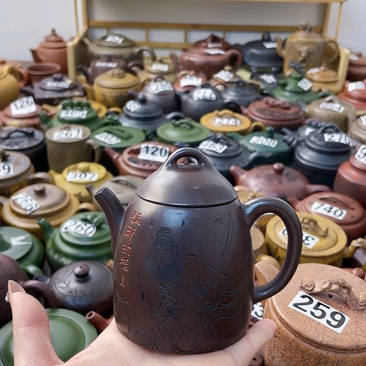 茶壶紫砂紫砂微瑕