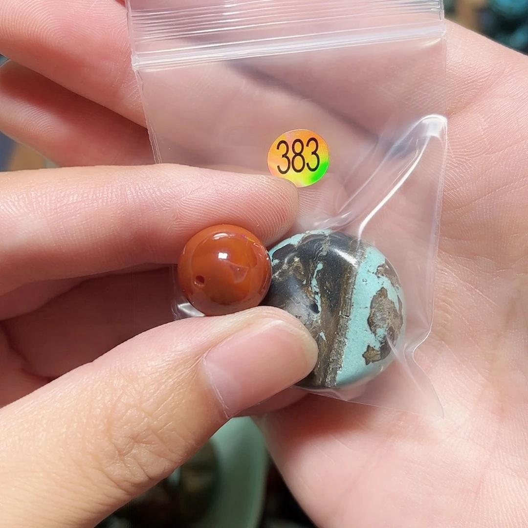 M***r未镶嵌圆珠桶珠老型手串！！玛瑙/玉髓