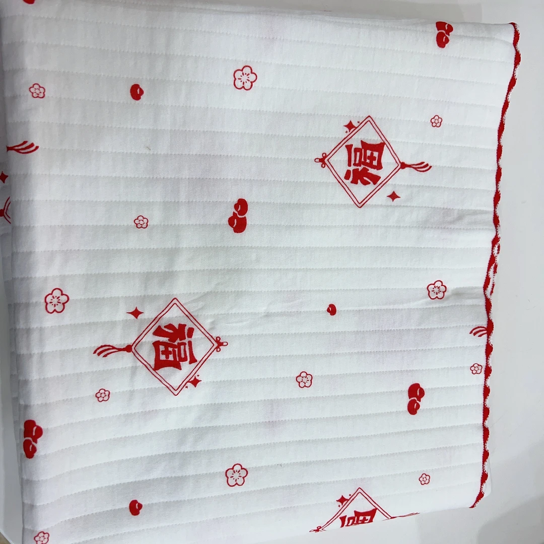 新生儿保暖空气棉包单包巾