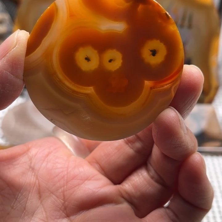 玛瑙/玉髓未镶嵌吊坠(不含链)