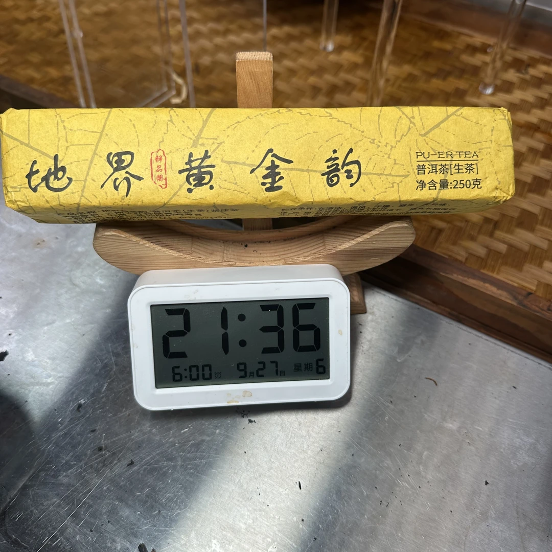 【1003号】2023年冰岛地界黄金韵生茶250g（9月27号）Z