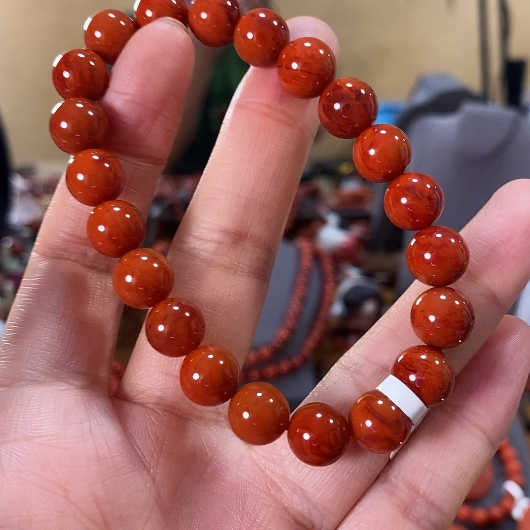 未镶嵌原矿9mm南红玛瑙