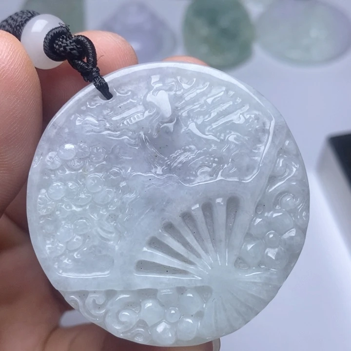 颈饰未镶嵌翡翠翡翠