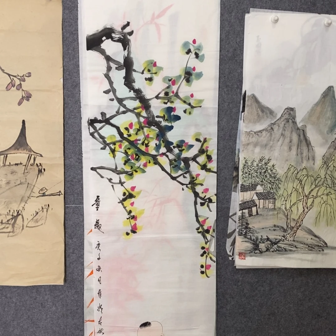 国画国画纯手写手绘作品21