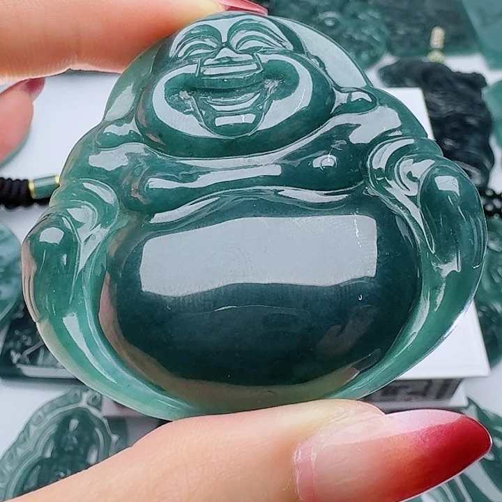 翡翠未镶嵌颈饰天然的A货翡翠多样性发其一