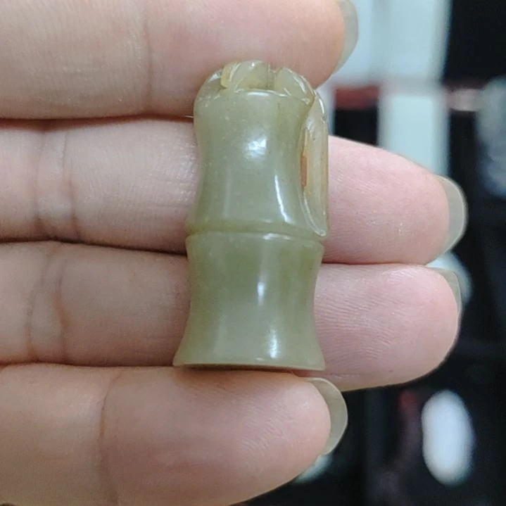 和田玉未镶嵌吊坠(不含链)