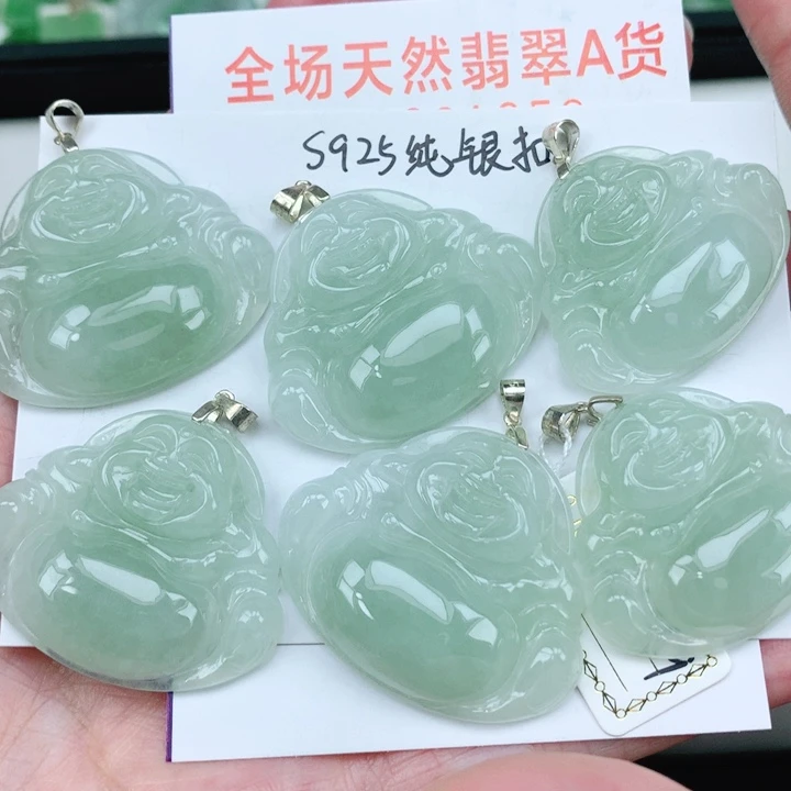 翡翠银S925镶嵌颈饰多样性发其1