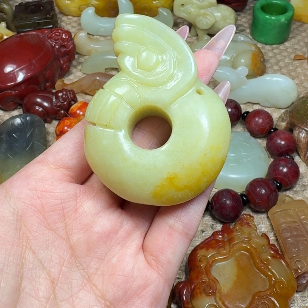 白玉菩提吊坠挂件