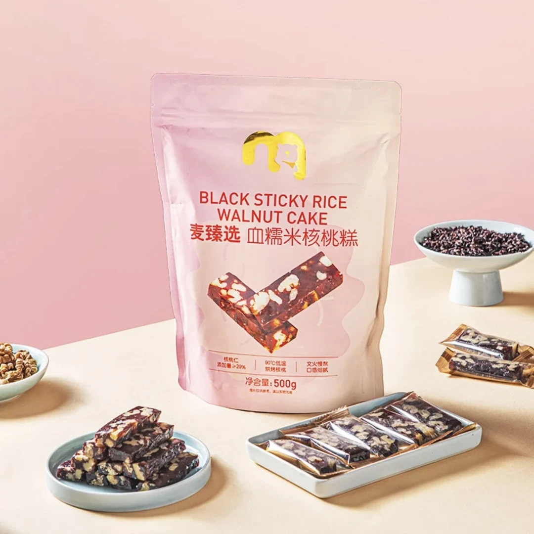 【麦德龙分装自选】麦臻选血糯米核桃糕 下午茶追剧小零食 满39包邮