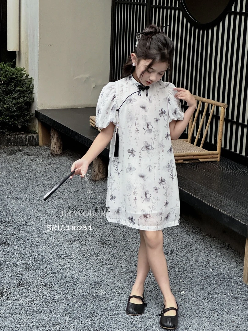 18031女童夏款连衣裙