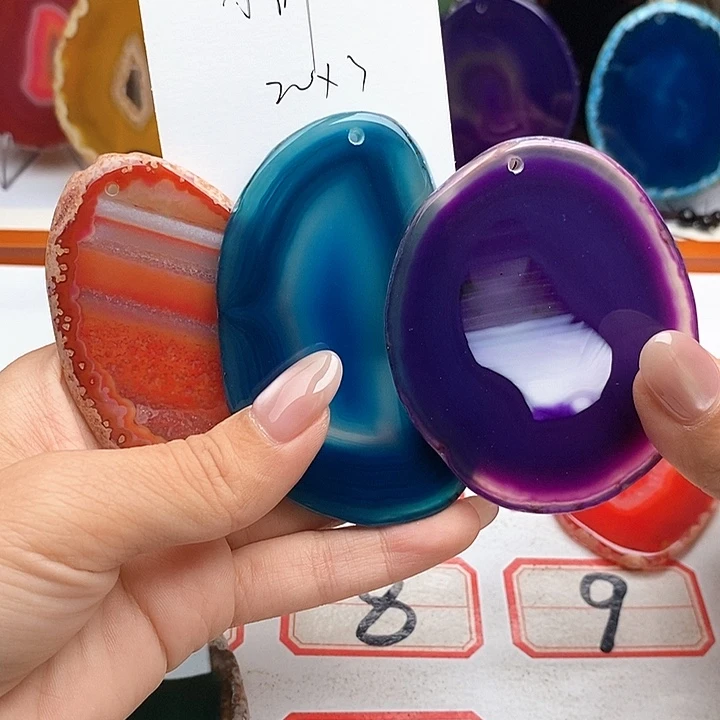 小***静合金颈饰玛瑙/玉髓