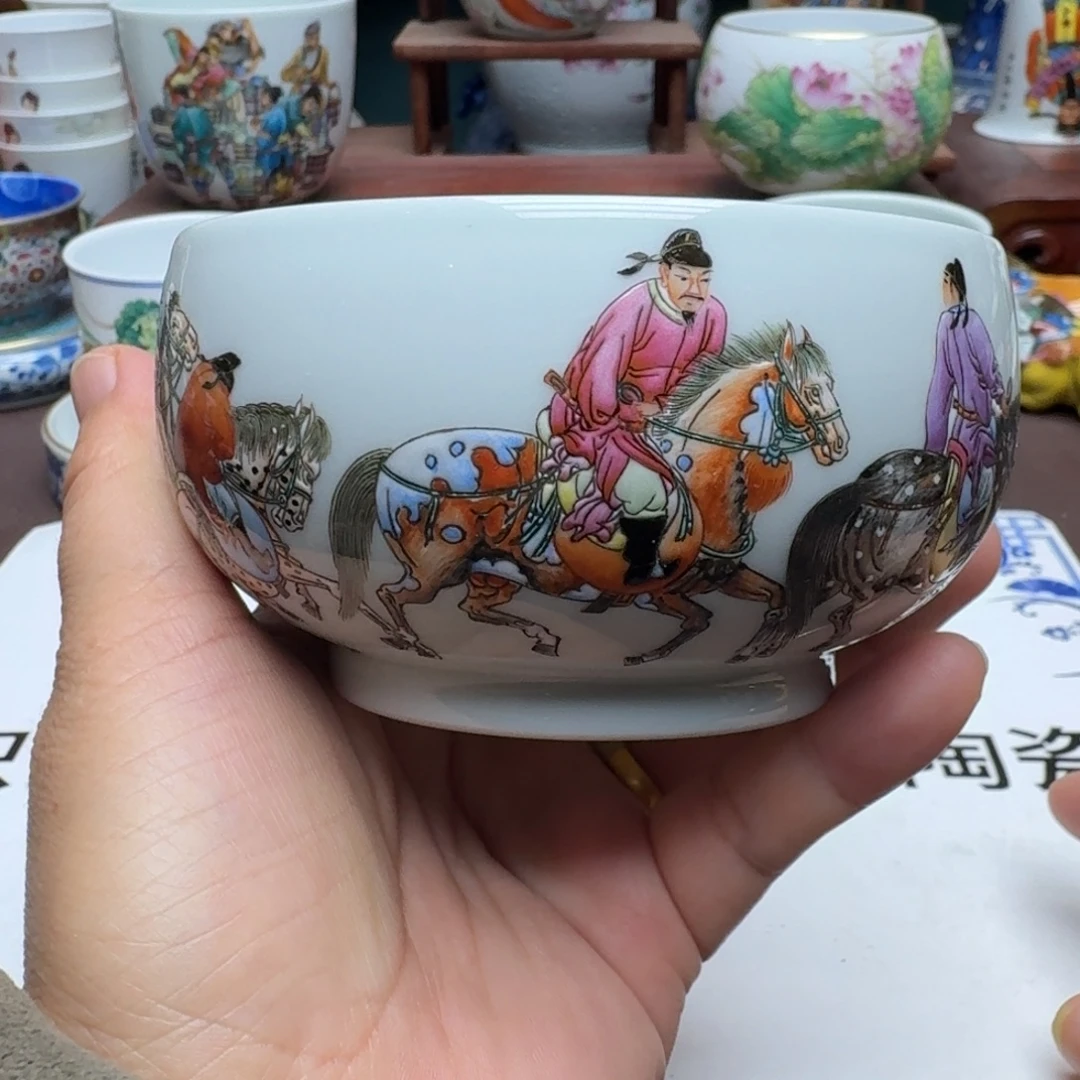 景德镇手工手绘展示