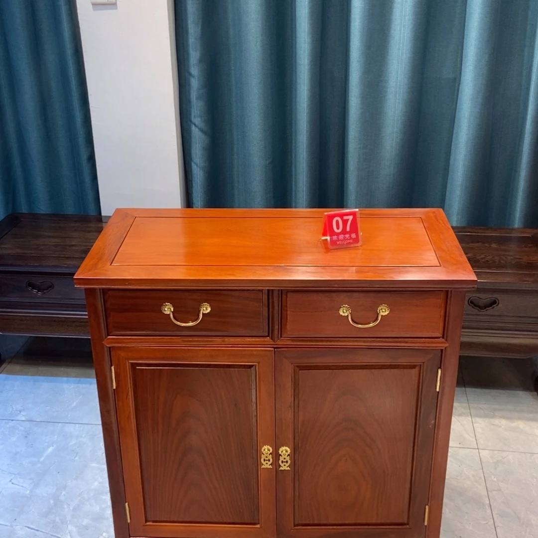 花梨木类书柜餐边柜07号