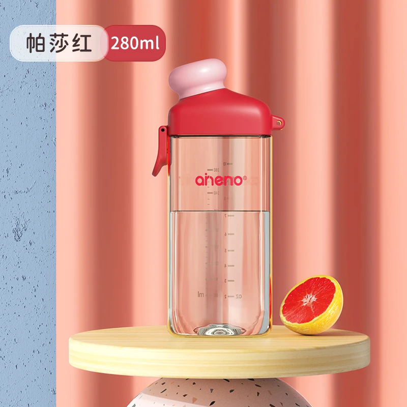 恩尼诺弹夹杯 PPSU方形便携水杯280ML