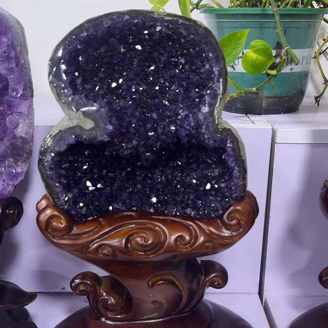 未镶嵌大型摆件（非配饰）紫晶