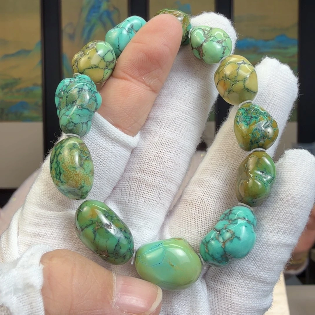 绿松石未镶嵌珠宝奇石