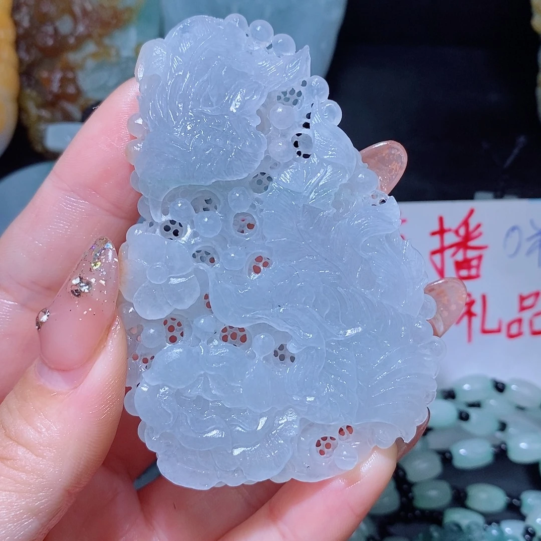 黛***计未镶嵌定制翡翠翡翠