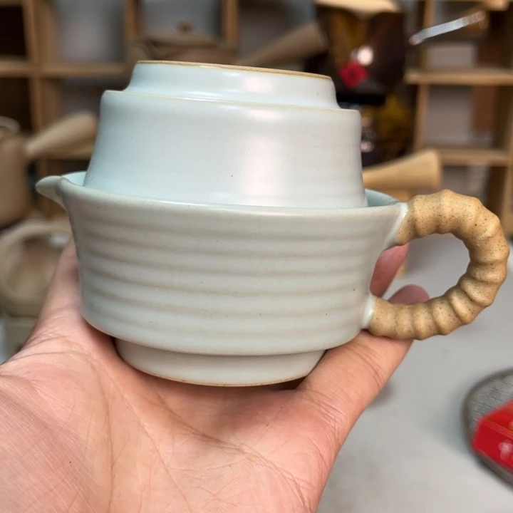壶老段烧陶瓷茶器