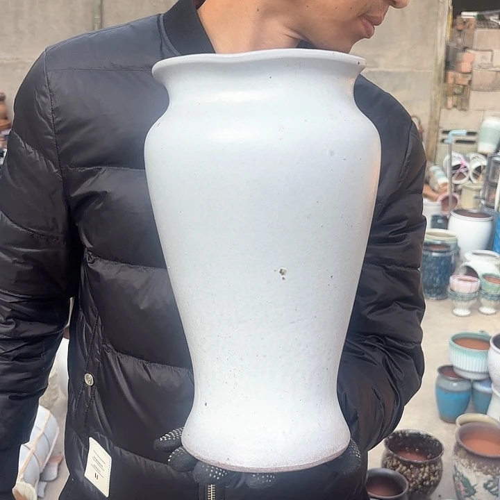 红陶微瑕口径16高度30