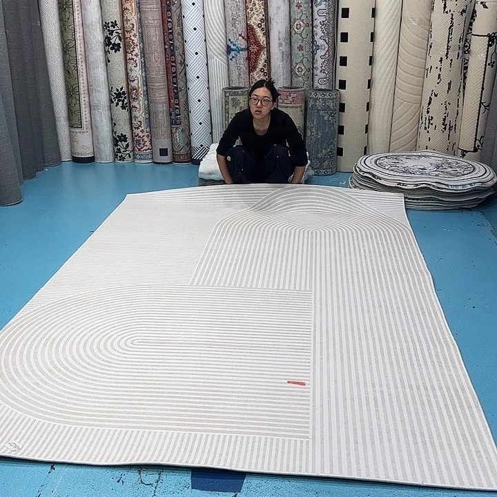 混纺200×300误差正负1-3厘米乳胶棉布底比利时绒面染色瑕疵